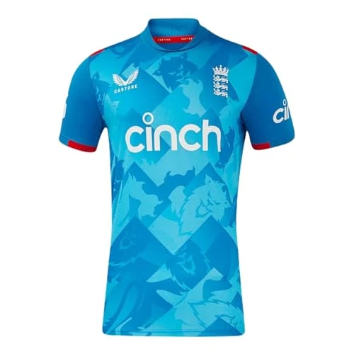 England Cricket Men's ODI Replica SS Jersey | Cloisonne Blue | 2024 | 4XL