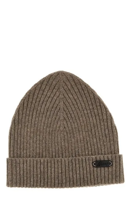 English ribbed beanie - Beige