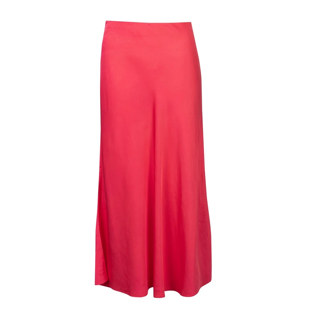 Ennis Satin Midaxi Slip Skirt