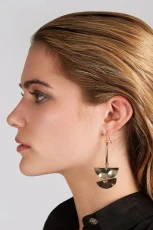 Erin Roman Gold Drop Earrings