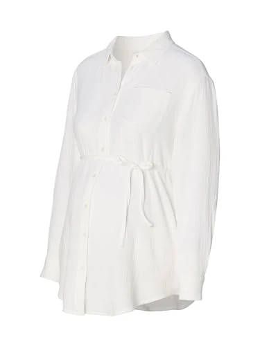 ESPRIT Women's Blouse Nursing Long Sleeve, Bright white-101, 16