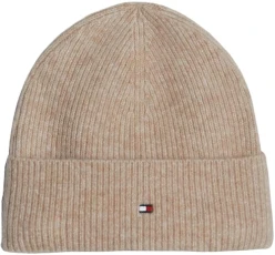 Essential Flag Fuzzy Beanie AW0AW16633 Beige (Beige) OS