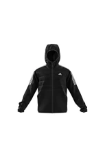 Essentials Insulated Hooded Hybrid Jacket, Recycled Polyester, Multicolour Black
