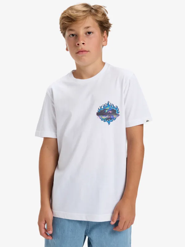 Ev In Flames - Short Sleeve T-Shirt for Boys
