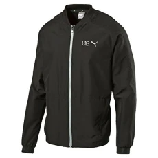 Evo Stripe Bomber Jacket -  Black, Medium