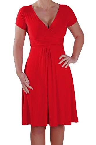 EyeCatch Rosa Grecian Style Wrap Dress 10