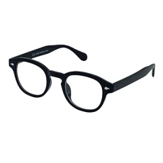 eyewear | Glasses mod. DEPP - neutral eyeglasses - Moscot style - ICONIC/Black