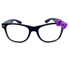 eyewear | Glasses mod. KITTY - neutral eyeglasses - BLACK/Purple