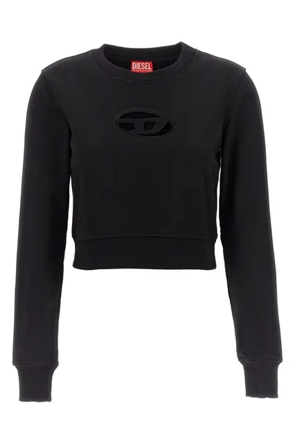 F-Slimmy cropped sweatshirt - Black