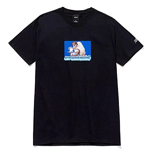 f X STREET FIGHTER RYU SS TEE (SS: TEE) (TS01556-BK) Short Sleeve T-shirt Cut and Sewn Street Fighter Capcom, Black, M