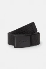 Fabric Belt With Black Stwd Buckle