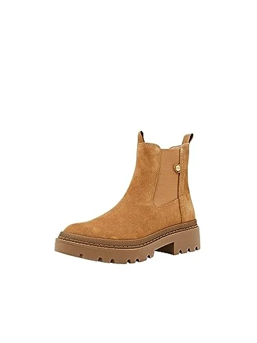 Fashion Women Ankle Boot, Caramel, 6 UK