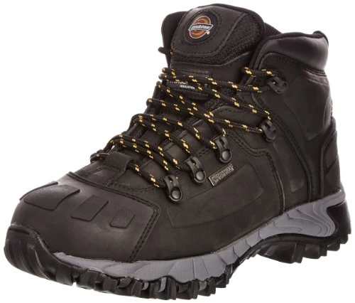 FD23310 Unisex-Adult Medway S3 Safety Boot, Black, Size 8 Uk, 42 EU, En Safety Certified