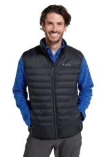 Featherweight II Mens Down Gilet - Downproof lining, Water-resistant, Zipped pockets & Packaway Bag - Best for Autumn, Winter,Outdoors &Travelling Black 3XL Featherweight II Mens Down Gilet - Downproof lining, Water-resistant, Zipped pockets & Packaway Bag - Best for Autumn, Winter,Outdoors &Travelling Black 3XL