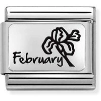 February Birth Flower Charm