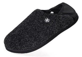 Felt Clog Winter Slippers Warm Slippers for Men and Women, Size 36-46, black, 11 UK Felt Clog Winter Slippers Warm Slippers for Men and Women, Size 36-46, black, 11 UK
