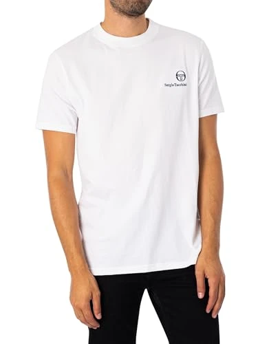 Felton T-Shirt - White/Navy-XL