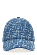 FF monogram cap Blue Size