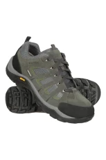 Field Mens Waterproof Wide Fit Shoes - Lightweight, Quick-Dry Sneakers with Vibram Sole, Suede & Mesh Upper - for Autumn Winter, Walking & Wet Weather Grey Adult Shoe Size 11 Field Mens Waterproof Wide Fit Shoes - Lightweight, Quick-Dry Sneakers with Vibram Sole, Suede & Mesh Upper - for Autumn Winter, Walking & Wet Weather Grey Adult Shoe Size 11