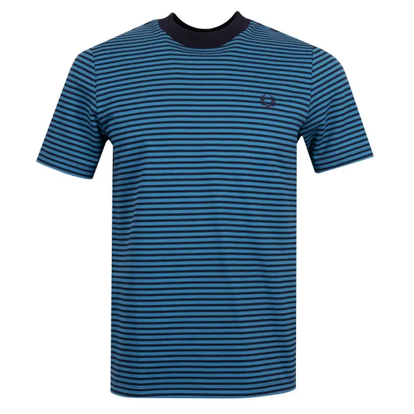 Fine Stripe Heavy Weight T-Shirt