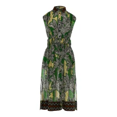 Fiona Midi Dress - Green