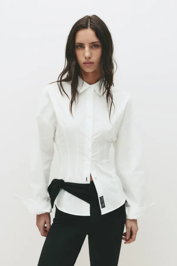 Fitted Shirt - White