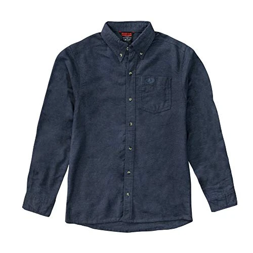 Flannel Shirt for Men Long Sleeve Men's Flannel Shirts, Small, Dress Blue