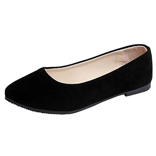 Flat Shoes for Women Slip On Comfortable Walking Ballerina Shoes Ladies Cute Ballet Flats Pumps Low 