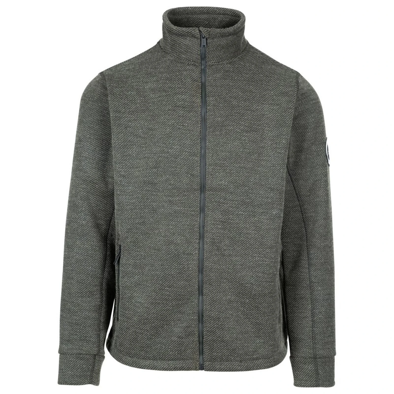 Fleece Jacket Brack Polyester Ivy - Grey