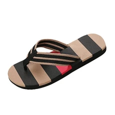 Flip Flops Men's Flip Flops Slippers Men's Summer Flip Outdoor Flops Male Colours Sandals Mixed Indoor Men or Summer Slippers Classic Shoes Jogging Shoes Men, black, 9.5 UK