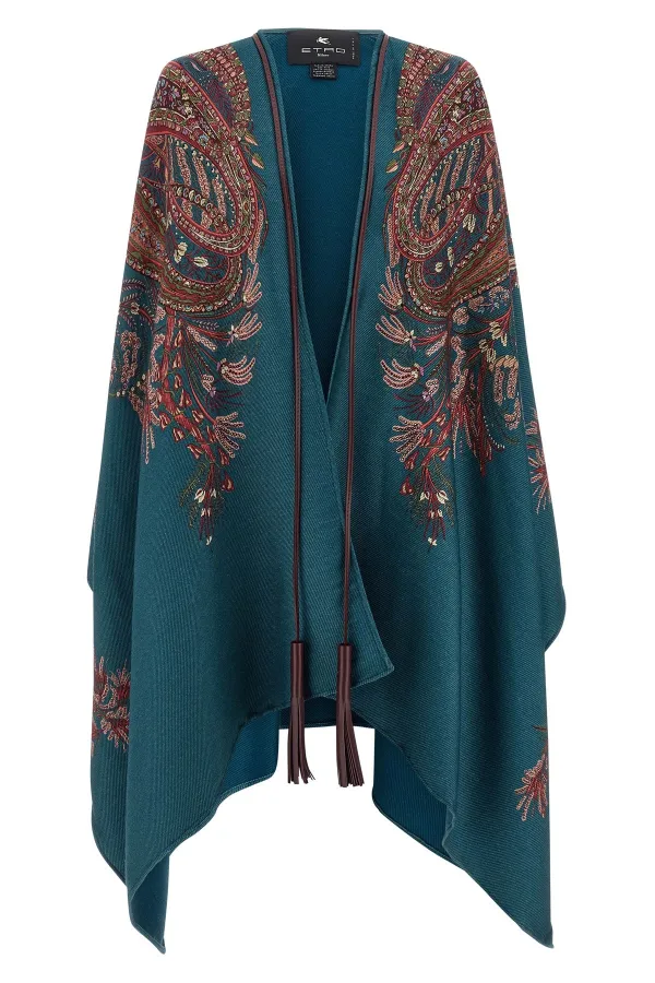 Floral Paisley Cape