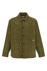 Floral print overshirt Green Size