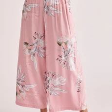 Floral pyjama trousers