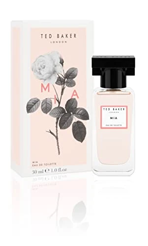 Floret Mia EDT, Citrus, Sweet Raspberry and Rose Top Notes with Patchouli and Amber Base Notes, Glass Bottle, Mia Fragrance, 30ml