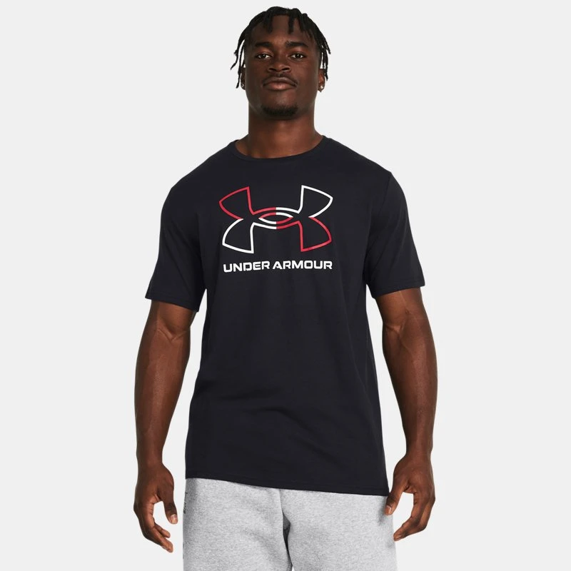 Foundation Mens Short Sleeve Black / Red / White