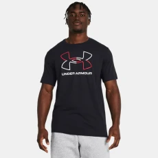 Foundation Mens Short Sleeve Black / Red / White