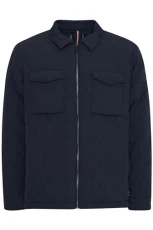 FQJacob Men's Quilted Jacket Lightly Padded Shirt Collar Regular Fit, Salute (194011), L