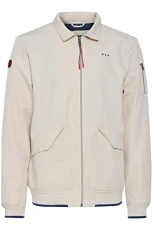 FQPeler Men's Transition Jacket, Lightly Lined with Turn-Up Collar, Moonbeam (130000), XXL