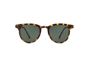 Francis Tortoise Unisex Rectangular Cellulose Propionate Sunglasses for Men and Women with UV Protection and Scratch-Resistant Lenses