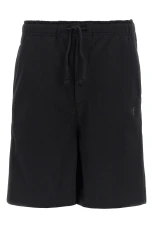 French Terry Bermuda Shorts - Black French Terry Bermuda Shorts - Black