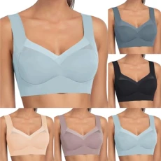 Front Fastening Bras UK Womens Underwired Full Cup Bras Bralette 46Dd Bras for Plus Size Women Non Wired Padded Push Up Bra 38D Comfy Bras for Women UK Up Lifting Underwire Bras for Women Light Blue Front Fastening Bras UK Womens Underwired Full Cup Bras Bralette 46Dd Bras for Plus Size Women Non Wired Padded Push Up Bra 38D Comfy Bras for Women UK Up Lifting Underwire Bras for Women Light Blue