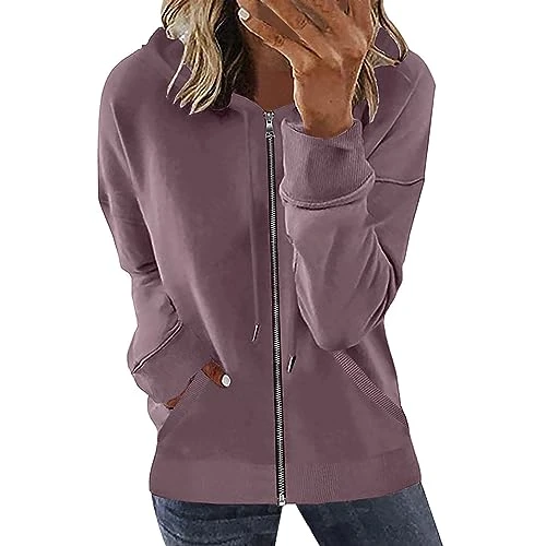 Full Zip Up Hoodies Sweatshirts for Teens Yellow Crewneck Sweatshirt Zip Up Cardigan Sweaters For Women Fall Accessories for Women Zip Up Jacket for Women Crop Hoodie Zip Up Crewneck Sweatshirt Cloth