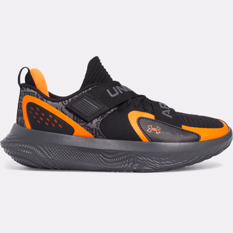 FUTR X A Unisex Basketball Shoes Black / Castlerock / Blaze Orange 85