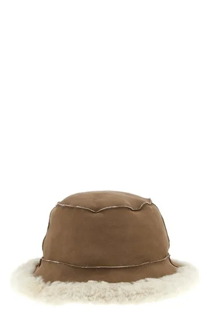 Fuzzy bucket hat - Beige