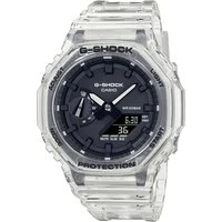 G-Shock GA-2100SKE-7AER Transparent Resin Strap Combination Watch