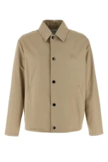 Gabardine jacket Beige Size