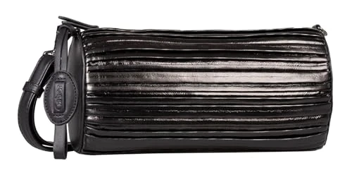 Gabor Women's Nicola Shoulder bag, Metallic black, one size