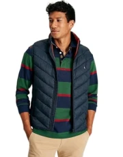 GARRETT GILET Mens Gilet Dark Navy GARRETT GILET Mens Gilet Dark Navy