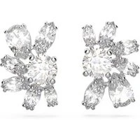 Gema Silver Flower Earrings