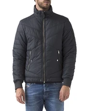 Generic Quilted Midnight Navy Jacket Large
